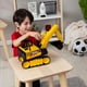 thumbnail image 2 of Tonka 6182 Mighty Excavator, Kids Construction Toys for Boys and Girls, Vehicle Toys for Creative Play Trucks for Children Aged 3 +, Yellow & Black, 2 of 5