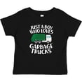 thumbnail image 3 of Inktastic Just a Boy Who Loves Garbage Trucks Boys Baby T-Shirt, 3 of 5