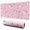 Pink Cartoon Unicorn-2, variant on Long Mouse Pads for Desk,Pink Cartoon Unicorn Flower Pattern Desk Mats on Top Of Desks, Desk Mouse Pad Extra Large with 3mm Non-Slip Base and Stitched Edge for Gaming,Office,Work,Home 31.5"x11.8"