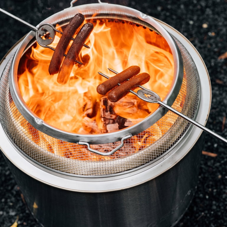 Solo Stove Bonfire Shield, Protective Spark Screen, Accessories for Fire  pit, Stainless Steel - Walmart.com