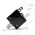 thumbnail image 4 of Labymos AC 125/250V 30A Reset Thermal Switch Overload Protection Circuit Breaker Overload Protector, 4 of 6