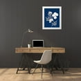 thumbnail image 3 of Gunn, Kourtni 26x32 White Modern Wood Framed Museum Art Print Titled - Indigo Sketch II, 3 of 4