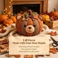 thumbnail image 3 of DIY Animal Pumpkin Sewing Kit, Cute Woodland Friends Fabric Craft Set, Pre-Cut Patchwork Sewing Project, Handmade Autumn Harvest Decoration For Home Display, 3 of 7