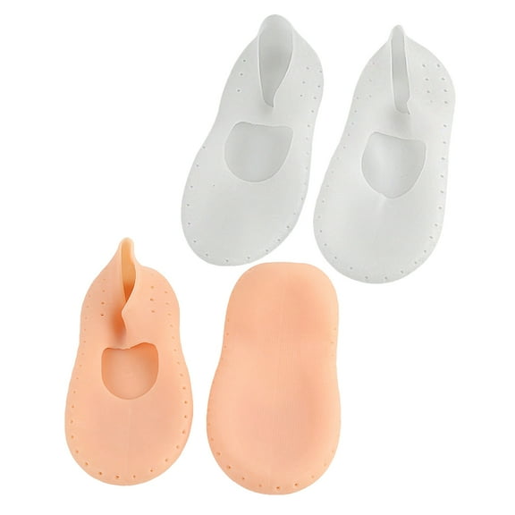 NICEXMAS 2 Pairs Moisturizing Spa Socks for Daily Wear and Formal Occasions in SEBS Material