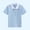 Light Blue, variant on CYRBOKO Boys Polo Shirts, Cotton Short Sleeve Summer Collared School Uniform Tops Blue Size 11-12 T