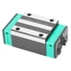 thumbnail image 2 of Bloque De Riel Lineal, M4x16 Bola De Acero De Alta Dureza Y Bajo Ruido Cuadrado De Alineación Automática Guía Lineal De Contacto De 4 Puntos Deslizador A Prueba De Herrumbre, 2 of 8