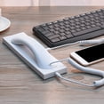 thumbnail image 4 of ZLight Classic Telephone Receiver Microphone Professional Retro Solid Color Cellphone Handset Phone Accessory Receivers Devices white, 4 of 6