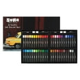 thumbnail image 2 of SoHo Urban Artist Extra Soft Oil Pastels Set of 48 & 11x14 Oil Pastel Pad Bundle – 20-Sheet Textured Paper for Blending, Layering & Drawing – Smooth, Pigmented Pastels & Acid-Free Sketchbook, 2 of 7