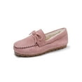 thumbnail image 3 of Oucaili Women Plush Warm Moccasin Slip On Slipper Flats Comfortable Casual Winter Outdoor Shoes, 3 of 7