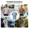 thumbnail image 7 of Polo Shirts for Men, Cute Sapphire Blueberry Cuteness Casual Mens Polo Shirts Short Sleeve Button Down Classic Mens Golf Polo Shirts, 7 of 7