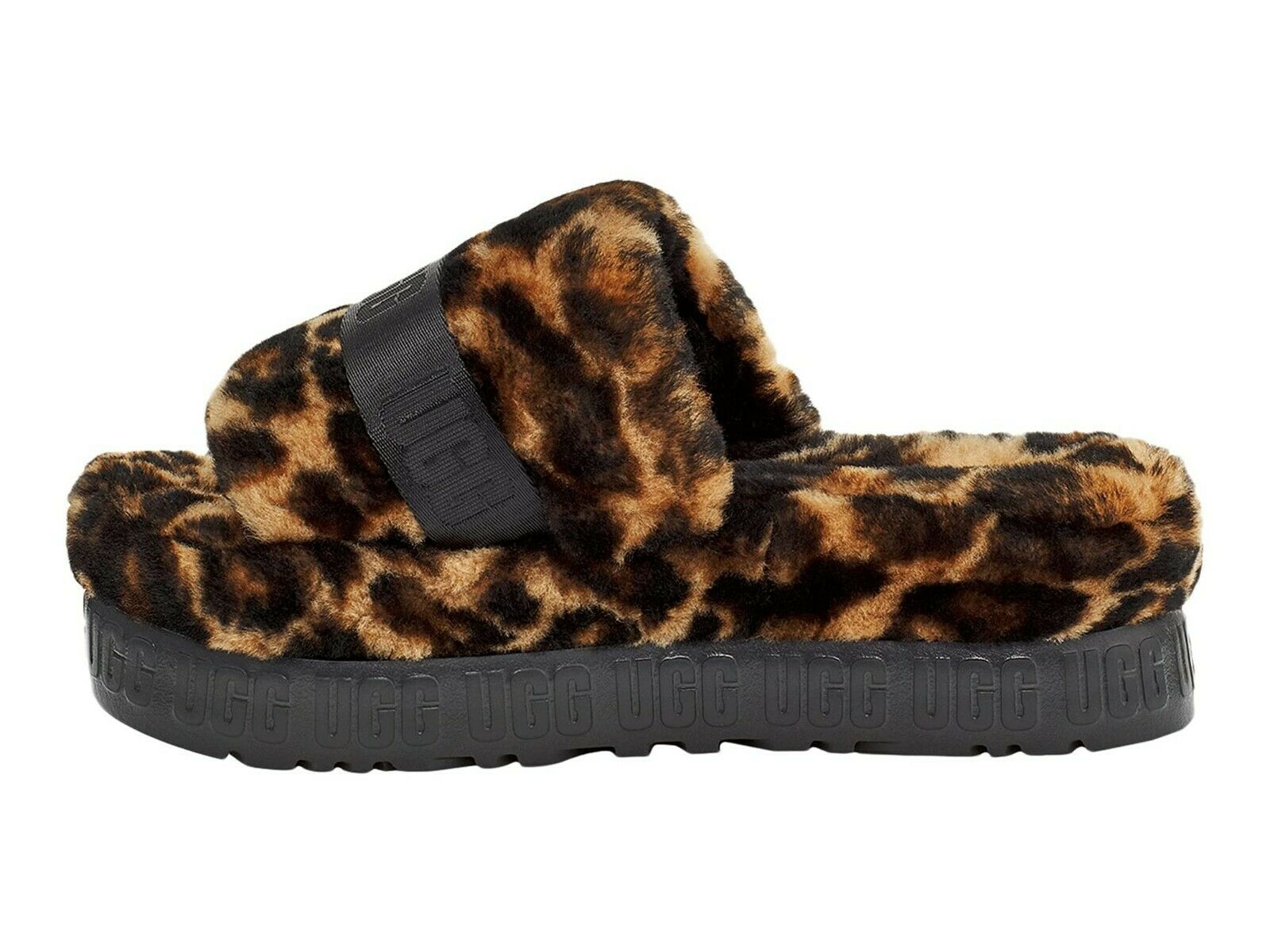 UGG Women's Fluffita Panther Print Slipper Slides 1122556 - Walmart.com