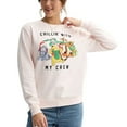 thumbnail image 2 of Disney's Pooh & Friends Women's Crewneck Sweatshirt Chillin With My Crew, 2 of 5