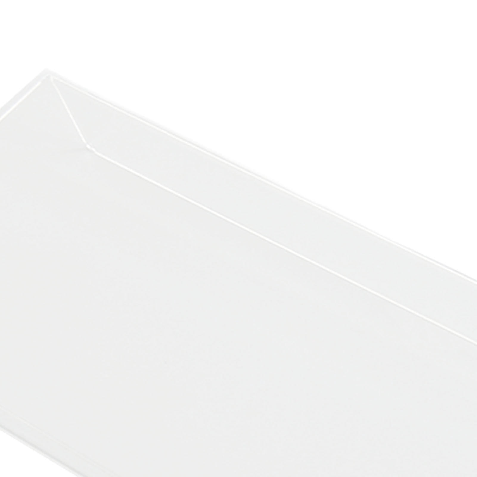 LAZIOEGR Acrylic Tilted Keyboard Riser with Low Front Lip, Polished Finish, Transparent Design – Ideal for Home & Office Use