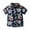 Navy, variant on ZACPNCV Boys Lightweight Button Down Hawaiian Shirt Floral Short Sleeve Aloha Tropical Summer Tops Navy 5-6 Years