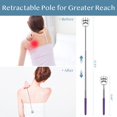 thumbnail image 3 of Back Scratcher Plazuria, telescópico portátil y extensible (paquete de 4), 3 of 7
