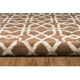 thumbnail image 4 of Linon Aspire X's Hand Tufted Wool 5'x8' Rug in Brown, 4 of 5