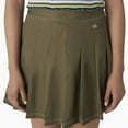 thumbnail image 4 of Dickies Women's Twill Pleated Skirt, Military Green, 32, 4 of 4