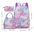 thumbnail image 3 of Lumtrix 3PCS Teens Backpack with Lunch Box Set Gradient Bookbag Lightweight Baypack for Teens & Teens C, 3 of 9
