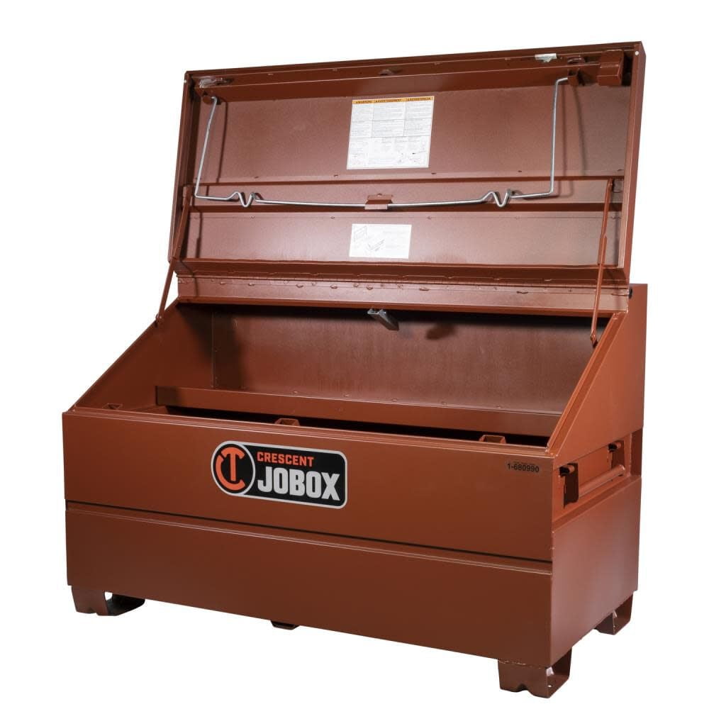 JOBOX Steel Slope Lid Box, 60in X 30in X 39.5in, Site-Vault
