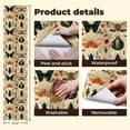 thumbnail image 5 of Boho Peel and Stick Wallpaper Vintage Botanical Entomology Butterflies Moths Beetles 23.6in x 9.8ft Contact Paper Removable Self Adhesive Wall Paper for Cabinets Drawers Bathroom Bedroom, 5 of 8