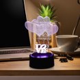 thumbnail image 3 of Iumwxz Valentine'S Day Trending On Social Love Love Heart Series Night Light Gifts Acrylic Led Vision Table Lamps My Order, 3 of 4