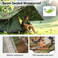 thumbnail image 3 of Lona para Campamento FREE SOLDIER Camo 300x320 cm Impermeable para Exteriores, 3 of 9