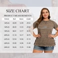 thumbnail image 2 of LANREMON Summer Short Sleeve T Shirts for Women Plus Size Tee Casual Crew Neck Tshirts Side Split Oversized Tunic Tops Coffee Blouse 18 Plus, 2 of 5