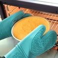 thumbnail image 1 of 1Pc Anti-Dérapant Gant Isolé à Chaud Mitaines Tapis de Cuisson au Four à Micro-Ondes Outil, 1 of 10