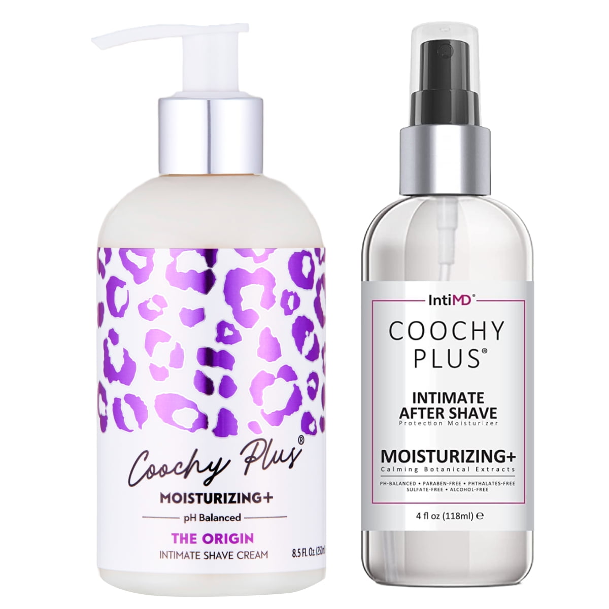 Coochy Plus Intimate Shaving Kit – The Origin & Organic After Shave Mist – Soothes, Prevents Razor Burn & Ingrown Hairs