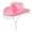 Pink, variant on LShunze Cowgirl Hat Rhinestone Tassel Decor Country Music Party Headwear Wide Brim Felt Hat Western Cowboy Cap with Belt Buckle for Parties And Festivals