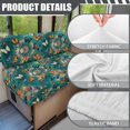 thumbnail image 6 of Aplkyhs Butterfly Flower RV Dinette Cushions Stretchable RV Decor Comfortable Slip Covers for Loveseat Stylish Travel Trailer Accessories Camper Must Haves, 6 of 7