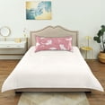 thumbnail image 6 of Haosy Satin Pillowcase for Hair and Skin Standard Cooling Silk Pillow Case with Envelope Closure Cherry Blossoms and Cute Cats 20"x26", 6 of 9