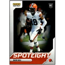 NFL 2022 Instant Football Spotlight Rookies David Bell Trading Card #30 (Rookie) (Panini)