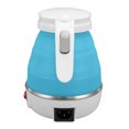 thumbnail image 1 of Electric Kettle, 400W Auto Power Off 600ML US Plug 110V Water Boiling Pot  for Camping White,,Blue, 1 of 8