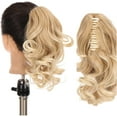 thumbnail image 6 of Aorsher Claw Clip in Ponytail Extension Curly Synthetic Wavy Ponytail Extension Fluffy Natural Soft Ponytail Hairpiece for Women Daily Party Use, 6 of 6