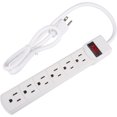 thumbnail image 1 of Surge Suppressor, 6 Outlets, 200, 1875 W, 3' Cord, 1 of 1