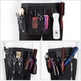 thumbnail image 2 of Riñonera de peluquería con 6 bolsillos, delantal de peluquero, bolsa para tijeras de peluquero, riñonera multifuncional para esteticista, 2 of 5