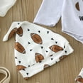 thumbnail image 5 of Baby Clothes Boy Girl Fall/Winter Graphic Long Sleeve Elastic Waist 6 9 12 18 24 Months Everyday Outfit Set 2Pcs, 5 of 7