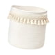 thumbnail image 4 of Cesta tejida, organizador, contenedor de decoración, cuerda de algodón, cesta para la colada, cesto para la colada, contenedor para ropa sucia, Grande, 4 of 8