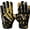 Black, variant on Lupine Jester Cross Eyes Football Gloves – Extra Sticky Grip Wide Receiver Gloves for Game Day & Training (White, Adult - Medium)