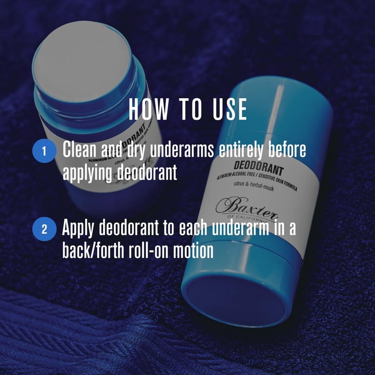Baxter of California Aluminum-Free Deodorant, Citrus & Herbal photo 6