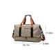 thumbnail image 3 of Xihbxyly Bolsa de Gimnasio Impermeable con Compartimentos para Zapatos y Ropa Mojada, Ligera y Duradera, Multiusos para Gimnasio, Deportes y Viajes, 46 X 28 X 25 Cm, Unisex., 3 of 5