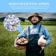 thumbnail image 4 of MasteelfCA Tablier de Collecte d'Œufs Tenant Poules avec Poches, 4 of 8