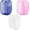 3P White+Pink+Blue, variant on 1/3 Pack Pop Up Laundry Hamper, Mesh Laundry Basket Collapsible, Foldable Hamper for Travel and Storage