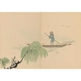 thumbnail image 2 of Shibata Zeshin 18x14 Gold Ornate Wood Frame and Double Matted Museum Art Print Titled - Zeshin Iboku Tairyukyo Gafu, Pl.06 (1907), 2 of 4