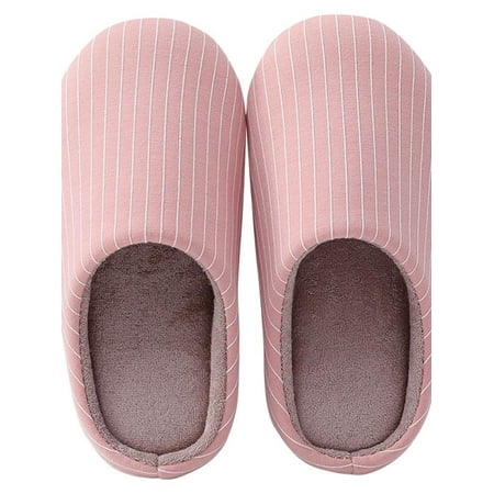 

Topumt Womens Mens Memory Foam Slippers Slip On House Shoes Indoor/Outdoor
