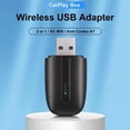 thumbnail image 2 of WIFI6 Dual Interface Wireless CarPlay Adapter 2In1 CarPlay+Android Auto USB-A and USB-C for Wireled CarPlay to Wireless, 2 of 8