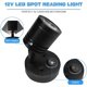 thumbnail image 3 of Luz de lectura LED 12 V 2 UNIDS Vevor Luz Interior Ajustable Cálida 3000 K, 3 of 5