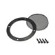 thumbnail image 4 of Rejilla de altavoz Uxcell de 4" Malla Circular Decorativa Protector de Woofer Cubierta de Piezas de Audio Negra 2 pcs, 4 of 5