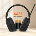 thumbnail image 4 of AM FM Radio Headphones, Personal Portable Radio Headset am/fm Digital with Best Reception for Jogging, Mowing, Cycling, Meeting, Powered by 2 AA Batteries (Not Included), 4 of 7